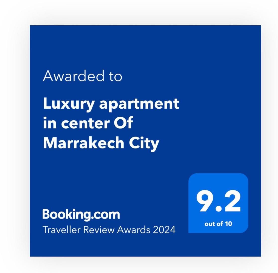 Luxury Apartment In Center Of Marrakech City Marrakesch Exterior foto